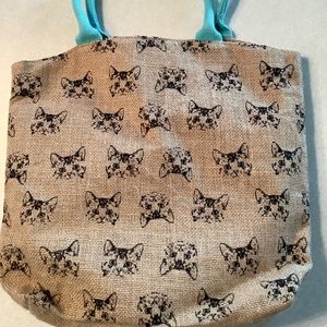 Cat beach tote